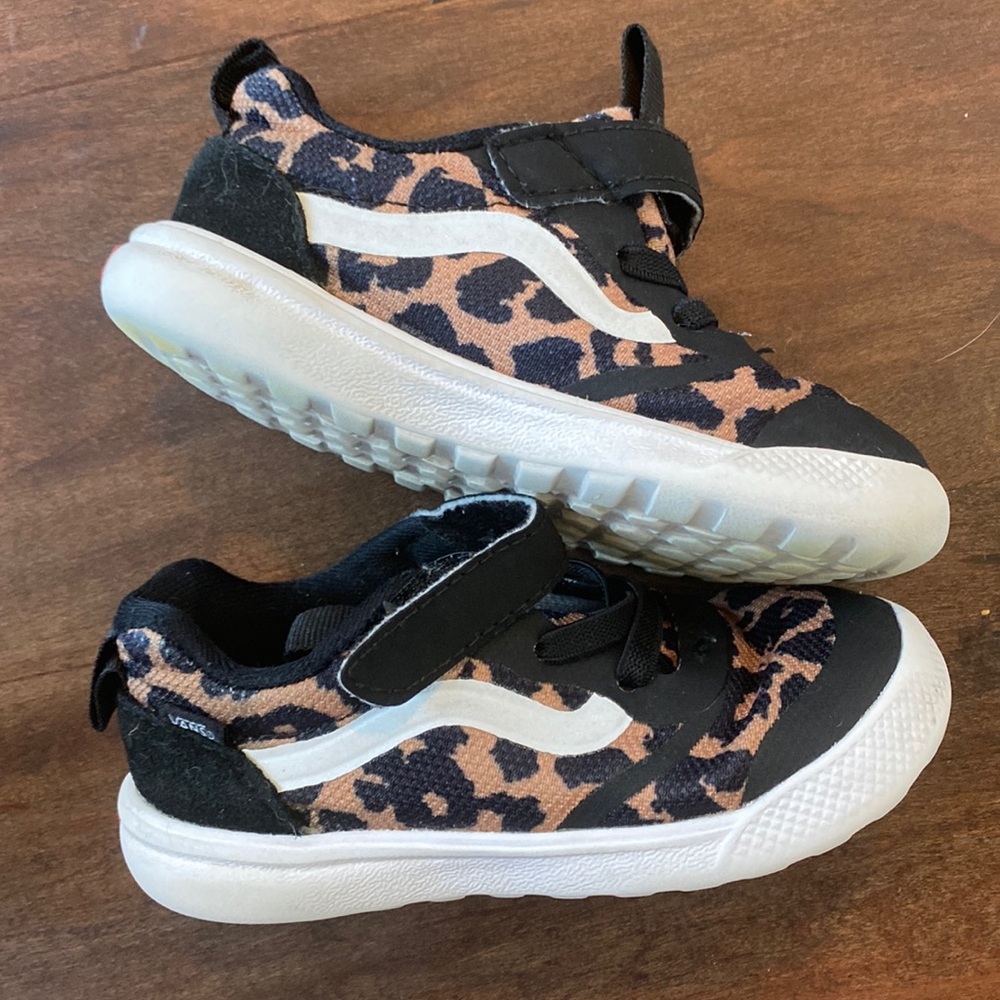 Vans leopard Ultrarange — 7.5 toddler